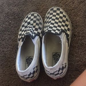 Checkered vans
